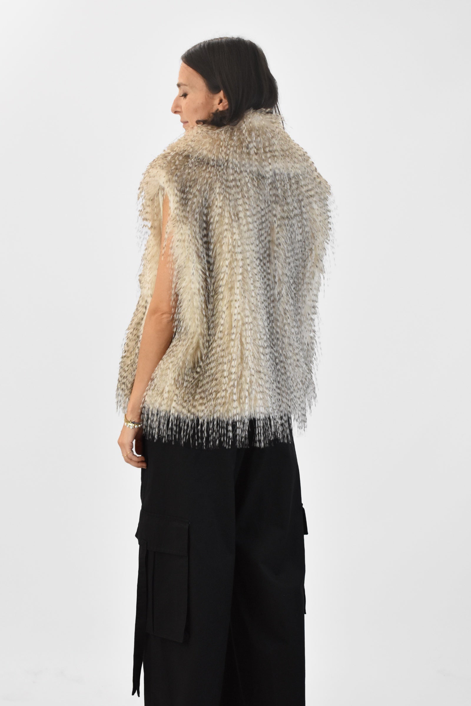 Gilet ecopelliccia