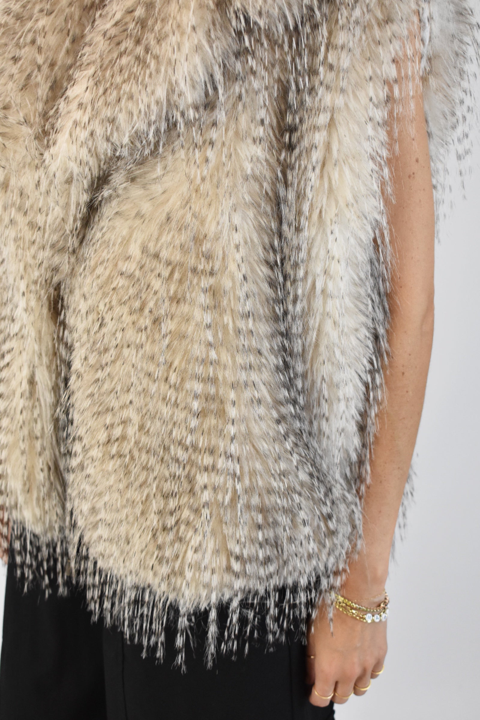 Gilet ecopelliccia