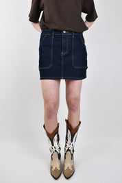Minigonna jeans work