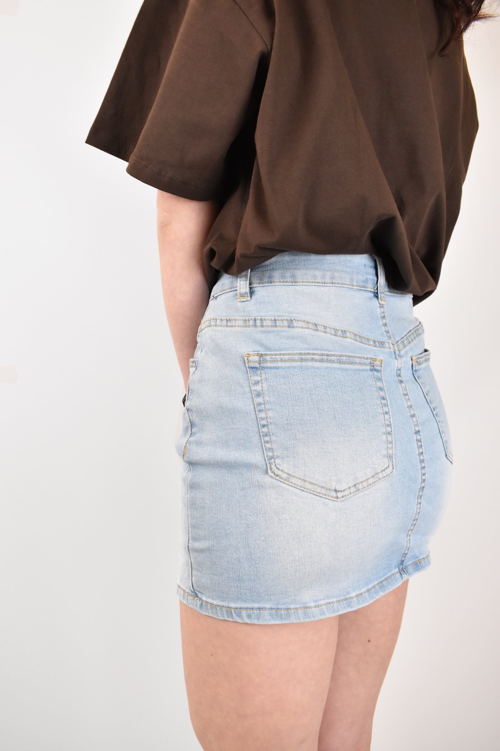 Minigonna jeans