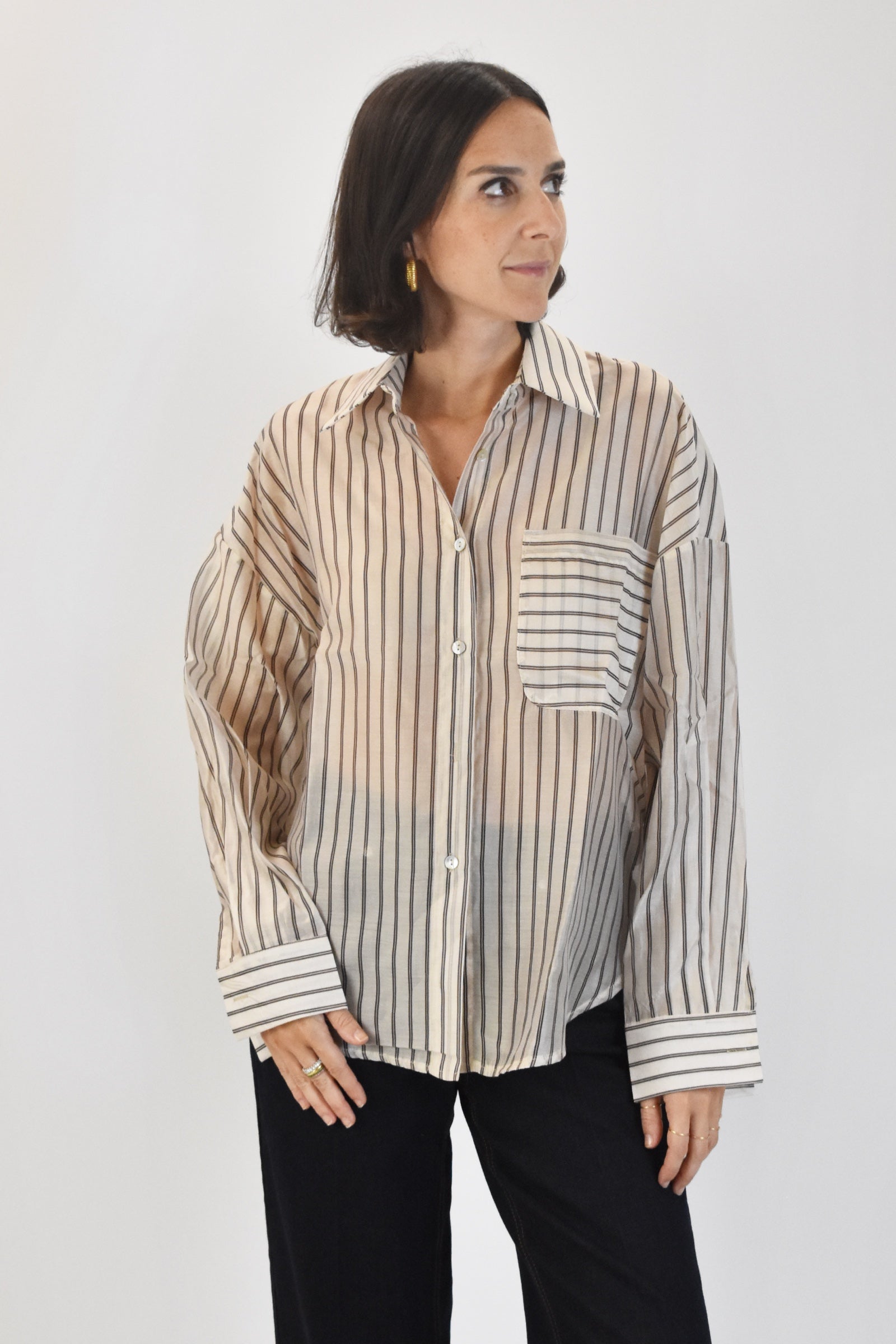 Camicia gessata