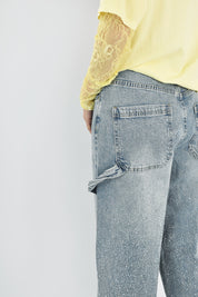 Jeans work strass