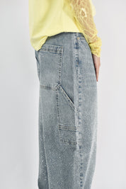 Jeans work strass