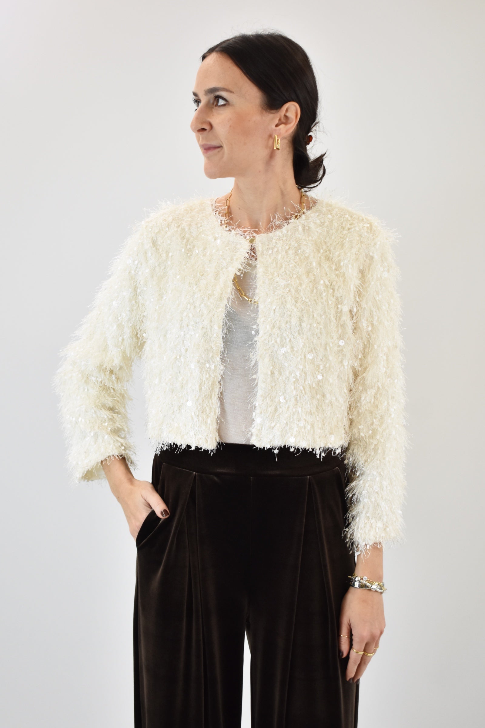 Giacchina paillettes