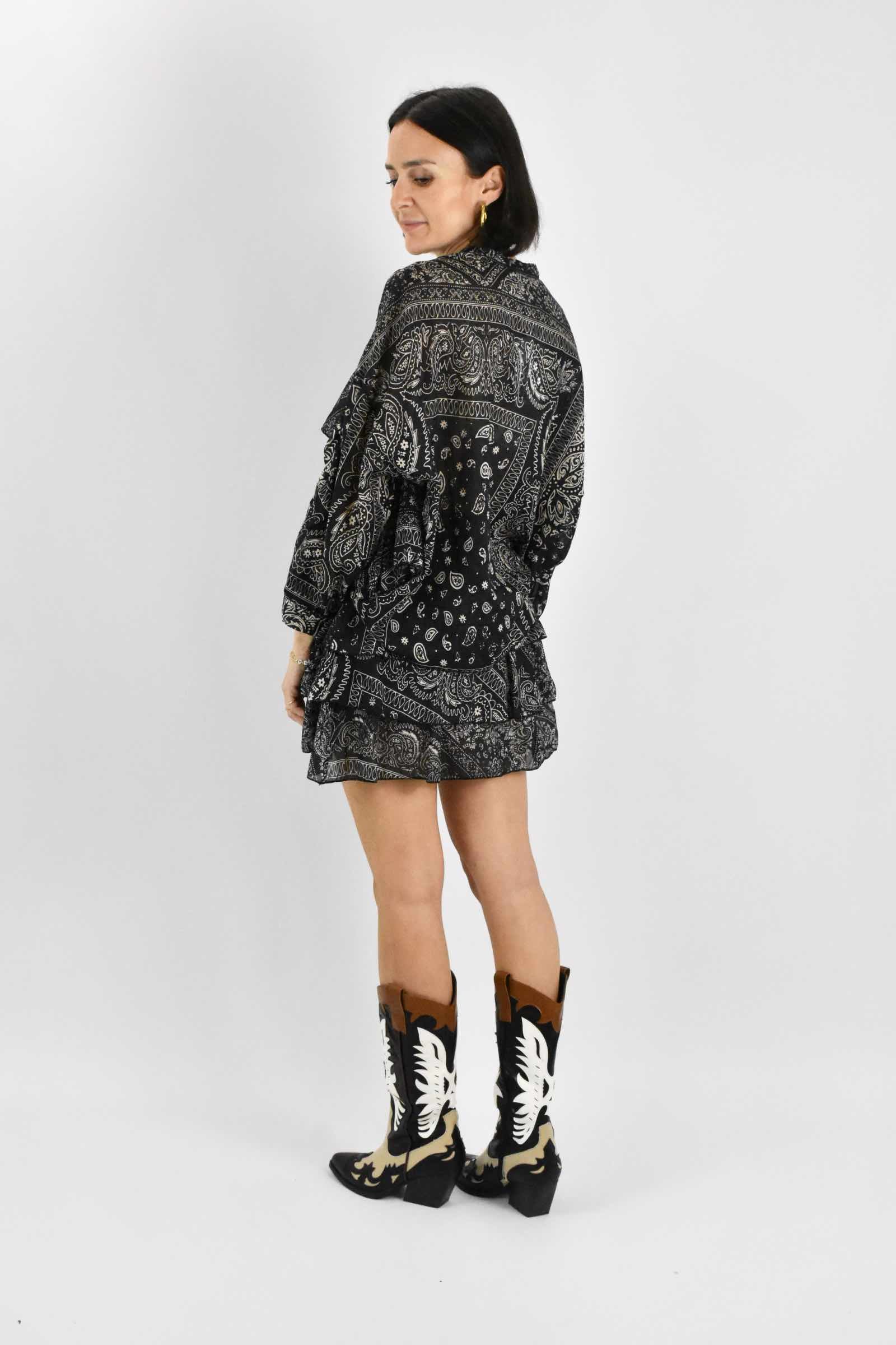 Camicia balze bandana
