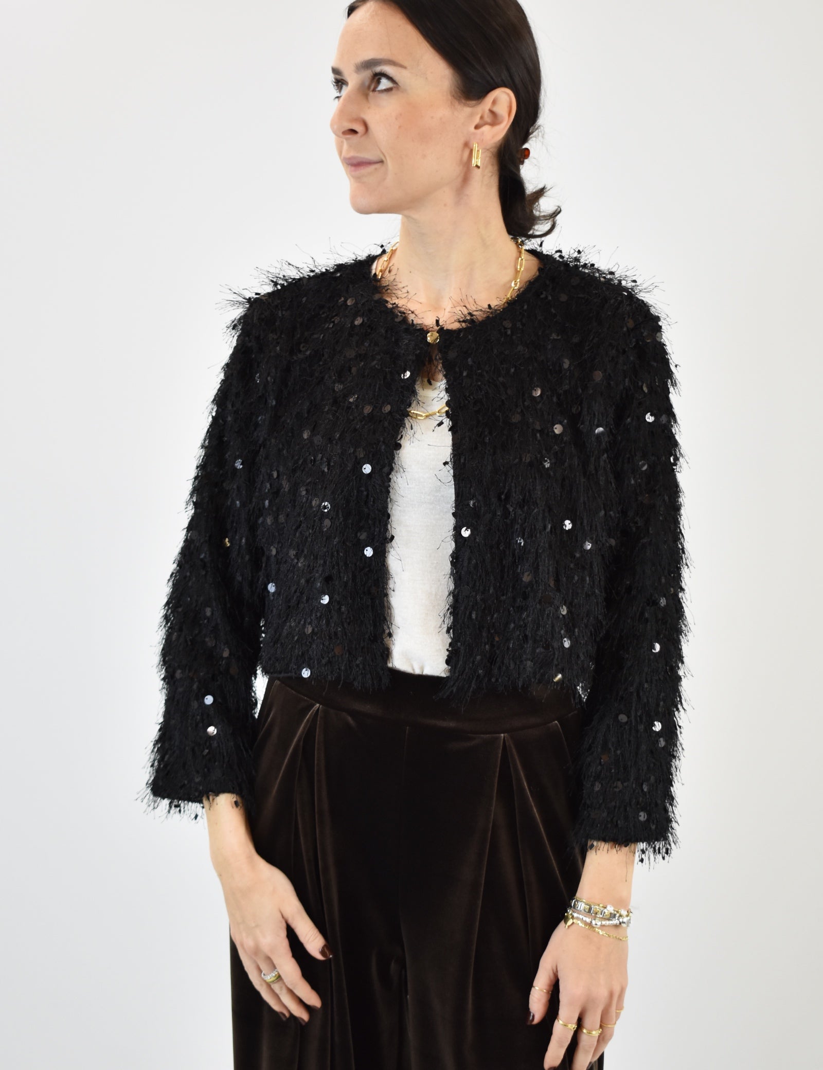 Giacchina paillettes