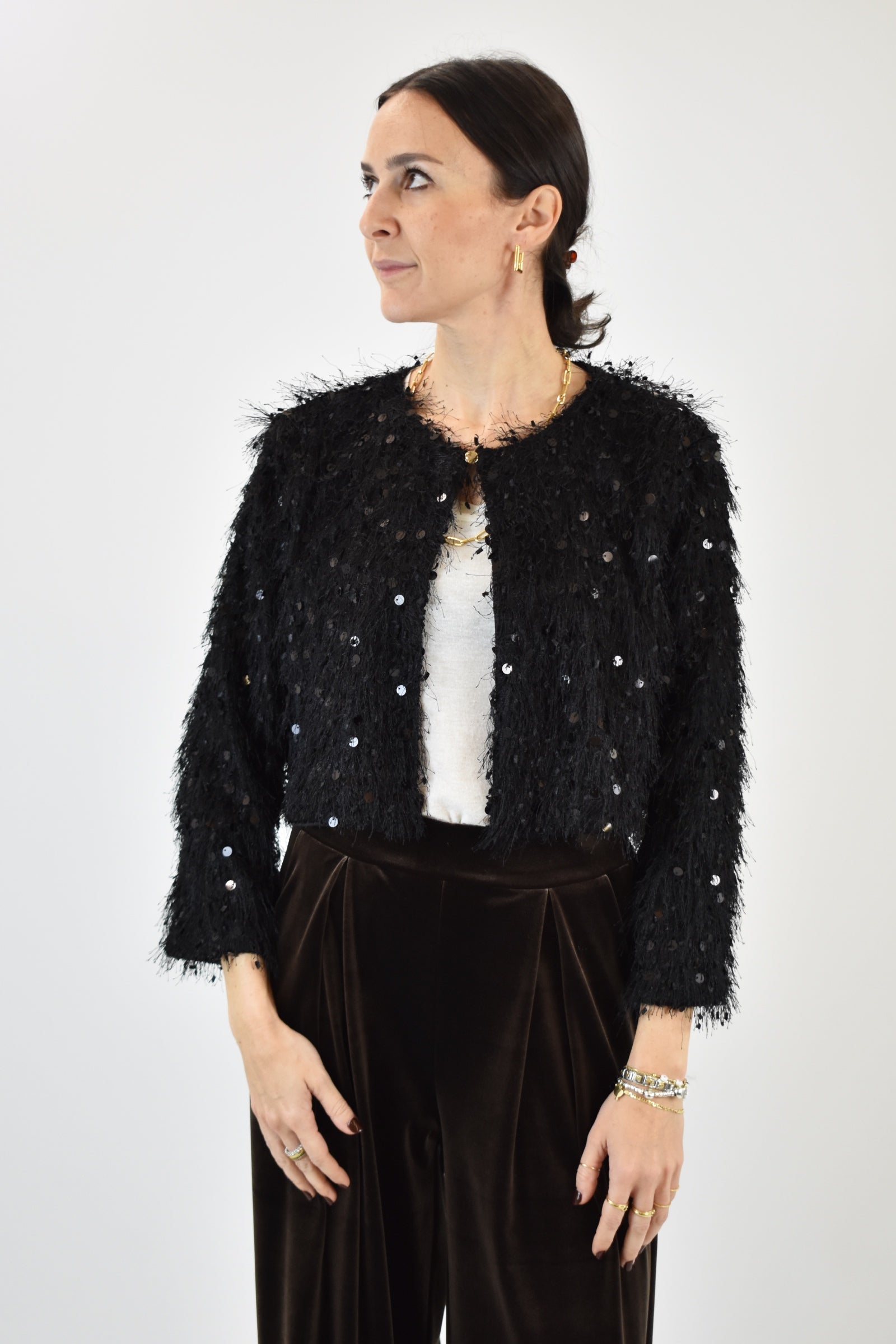 Giacchina paillettes
