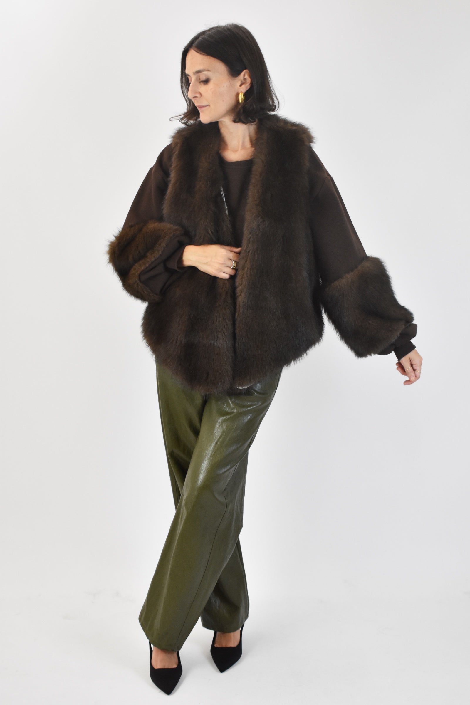Gilet ecopelliccia