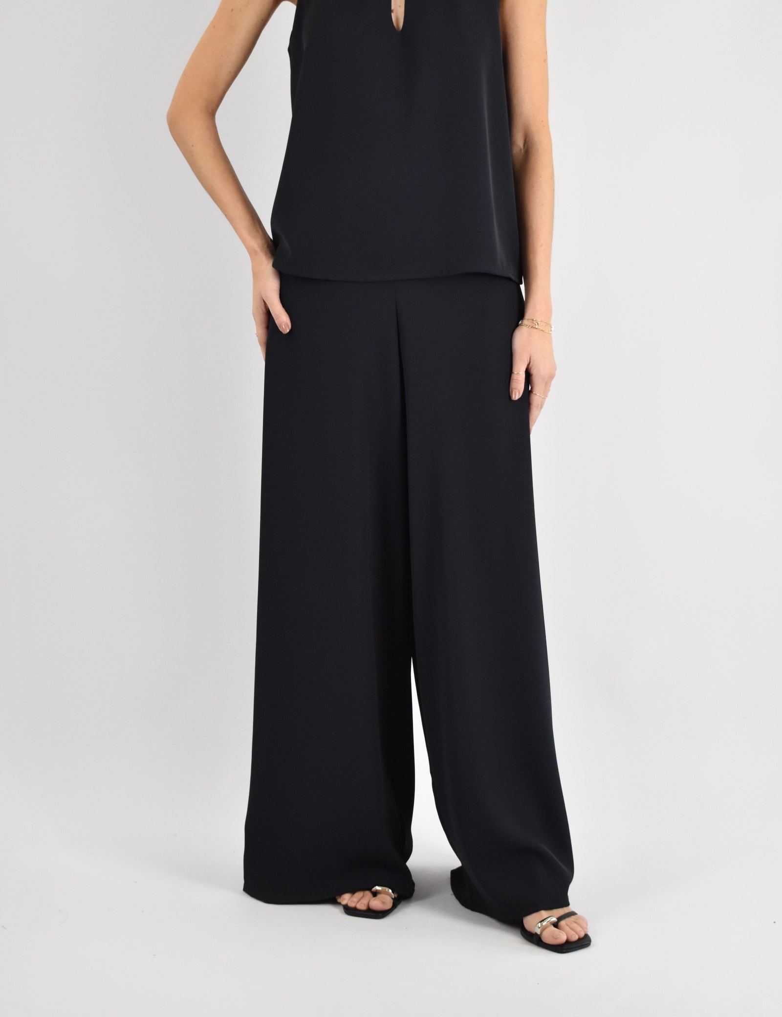 Pantalone cady ampio
