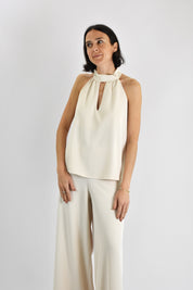 Top cady smanicato