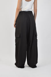 Pantalone cargo con cintura