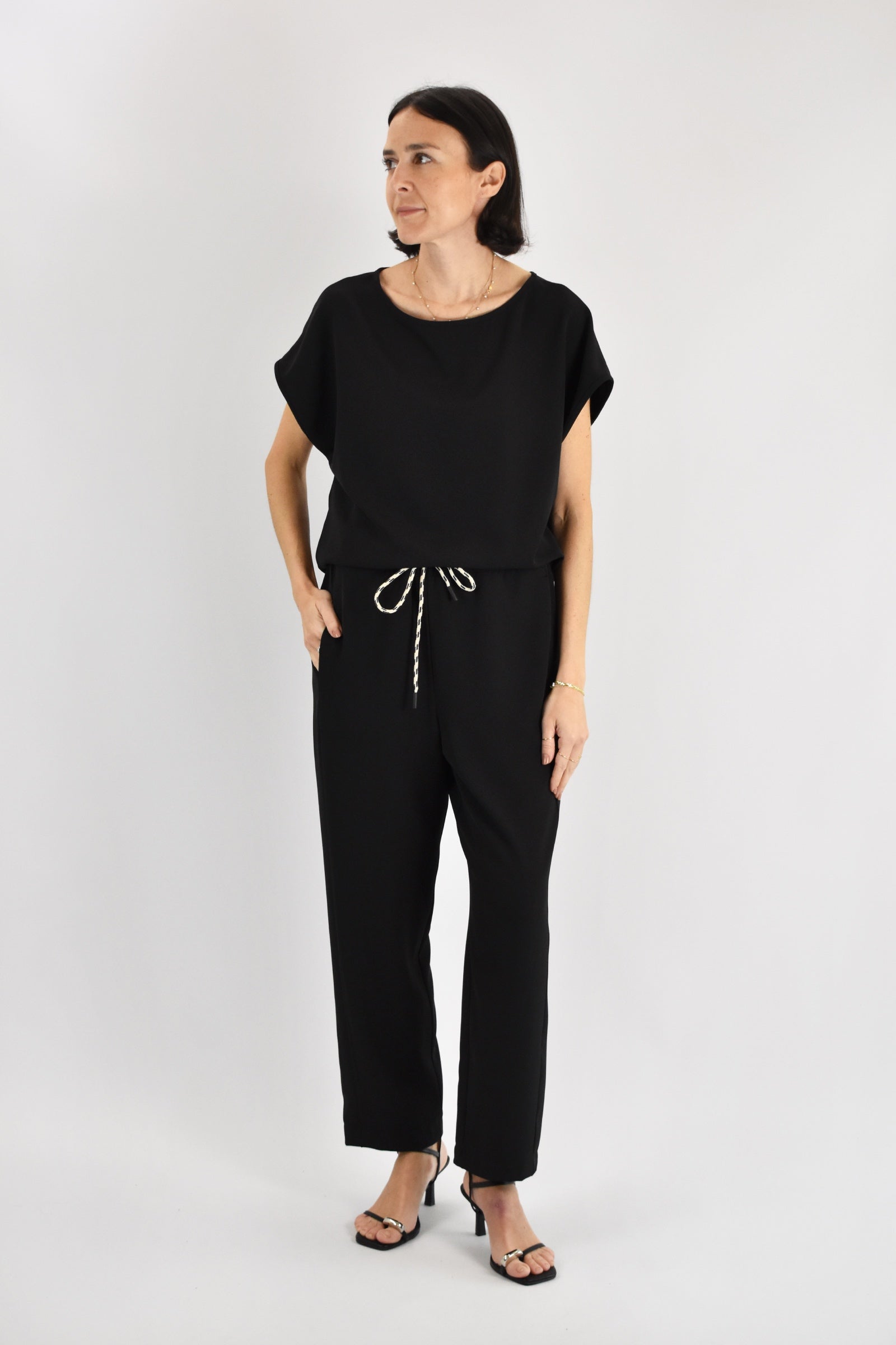 Set maglia giro + pantalone