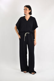 Set maglia V e pantalone