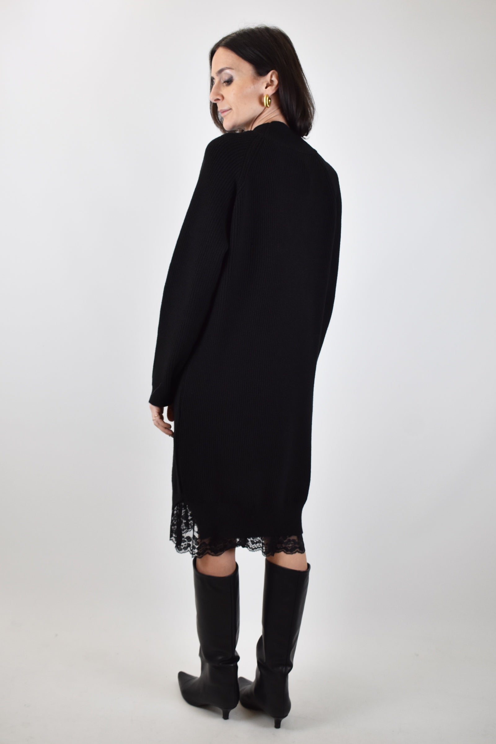 Abito maglia lingerie