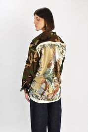 Camicia mimetica foulard