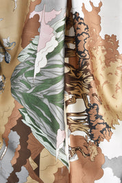 Camicia mimetica foulard