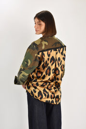 Camicia mimetica foulard