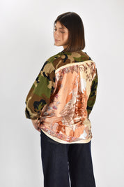 Camicia mimetica foulard