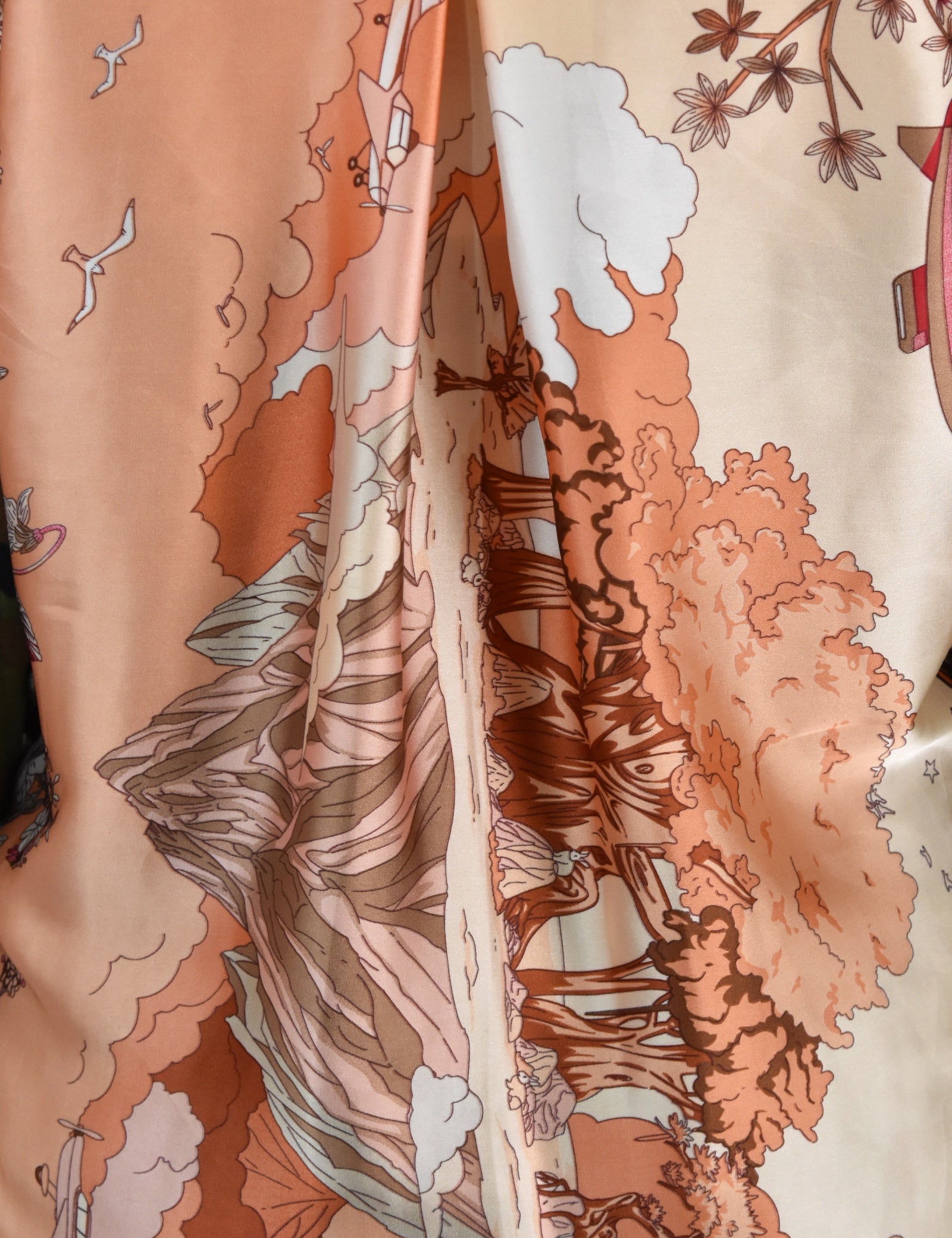 Camicia mimetica foulard