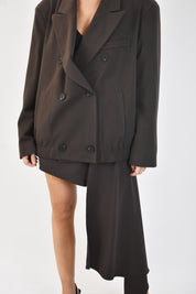 Blazer bomber doppiopetto