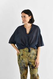 Camicia misto seta