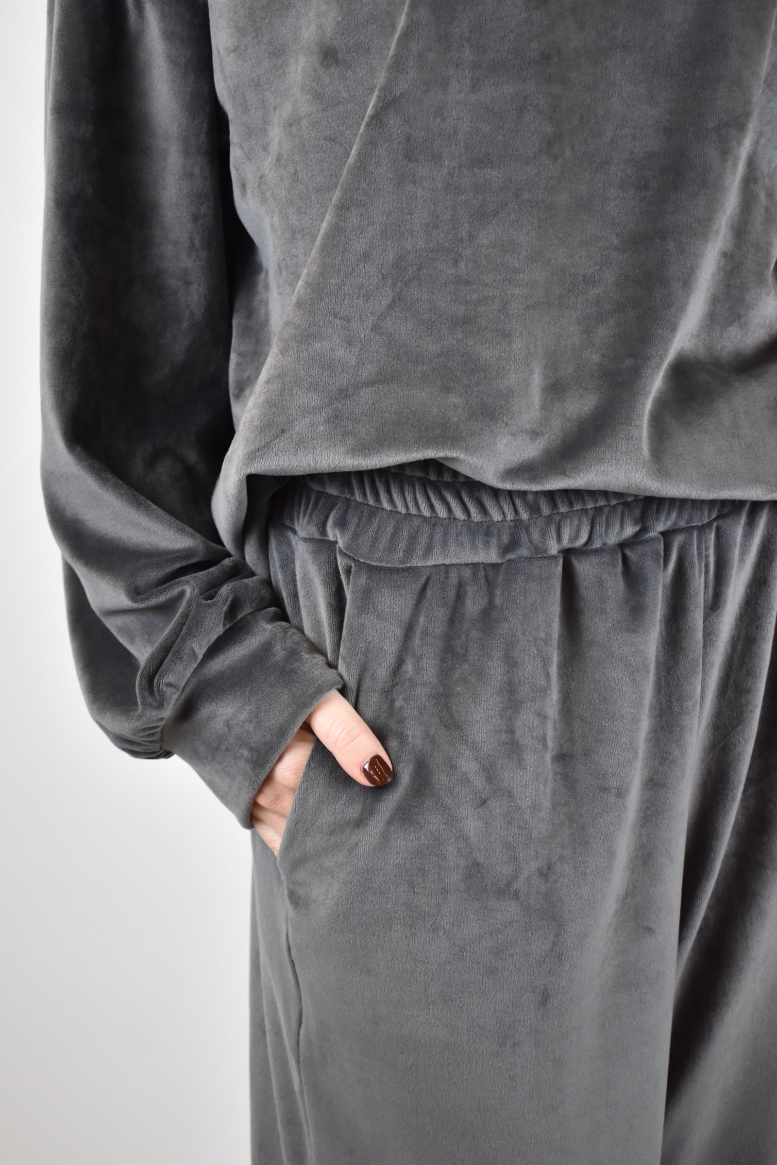 Tuta ciniglia felpa + panta