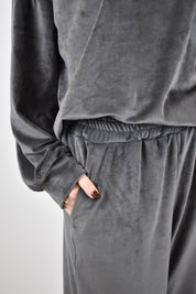 Tuta ciniglia felpa + panta