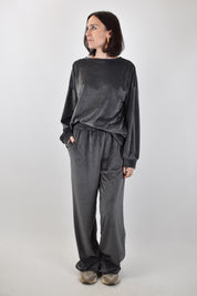 Tuta ciniglia felpa + panta