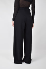 Pantalone palazzo e banda lat