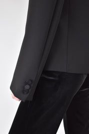 Giacca monopetto velluto