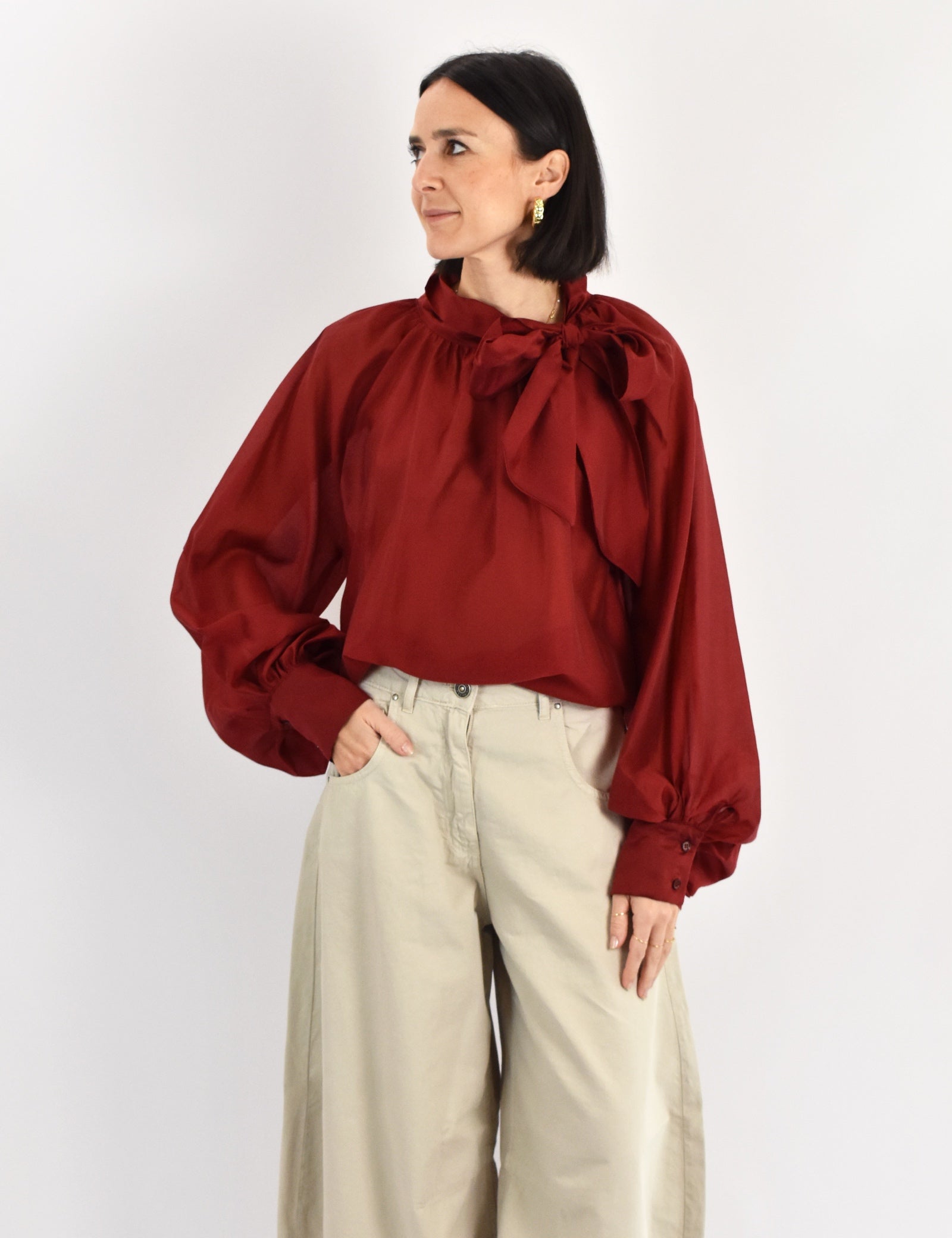 Camicia fiocco