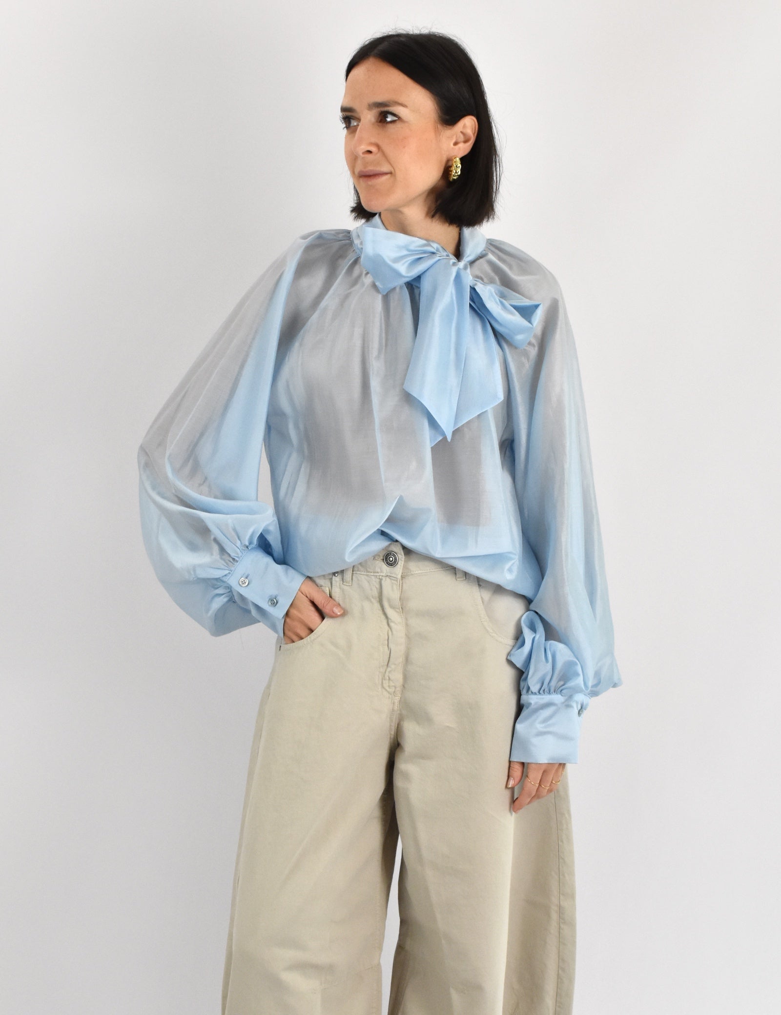 Camicia fiocco