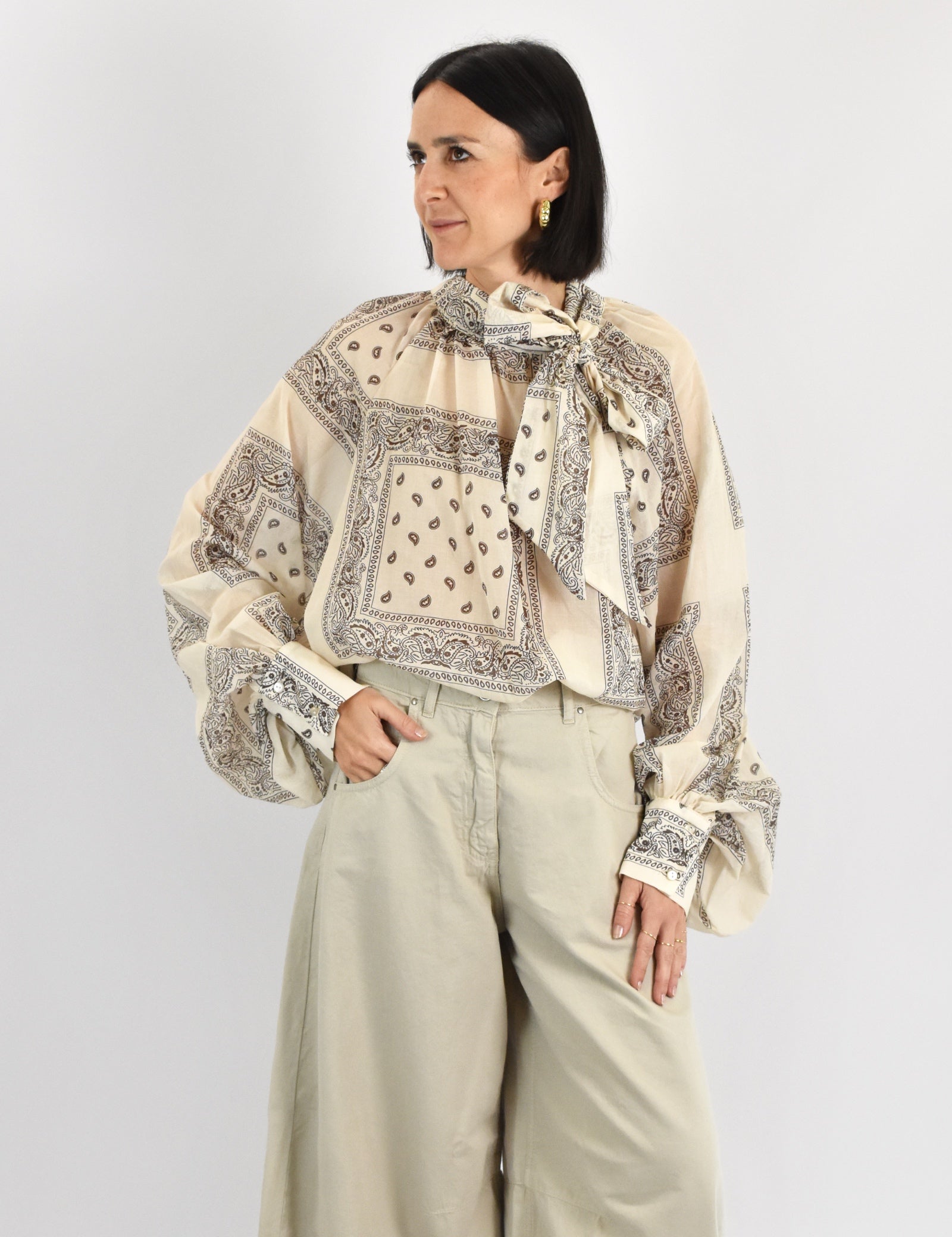 Camicia fiocco bandana