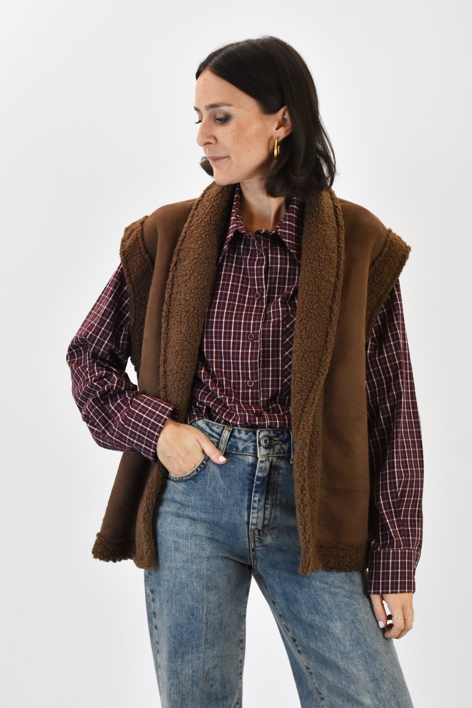 Gilet montone