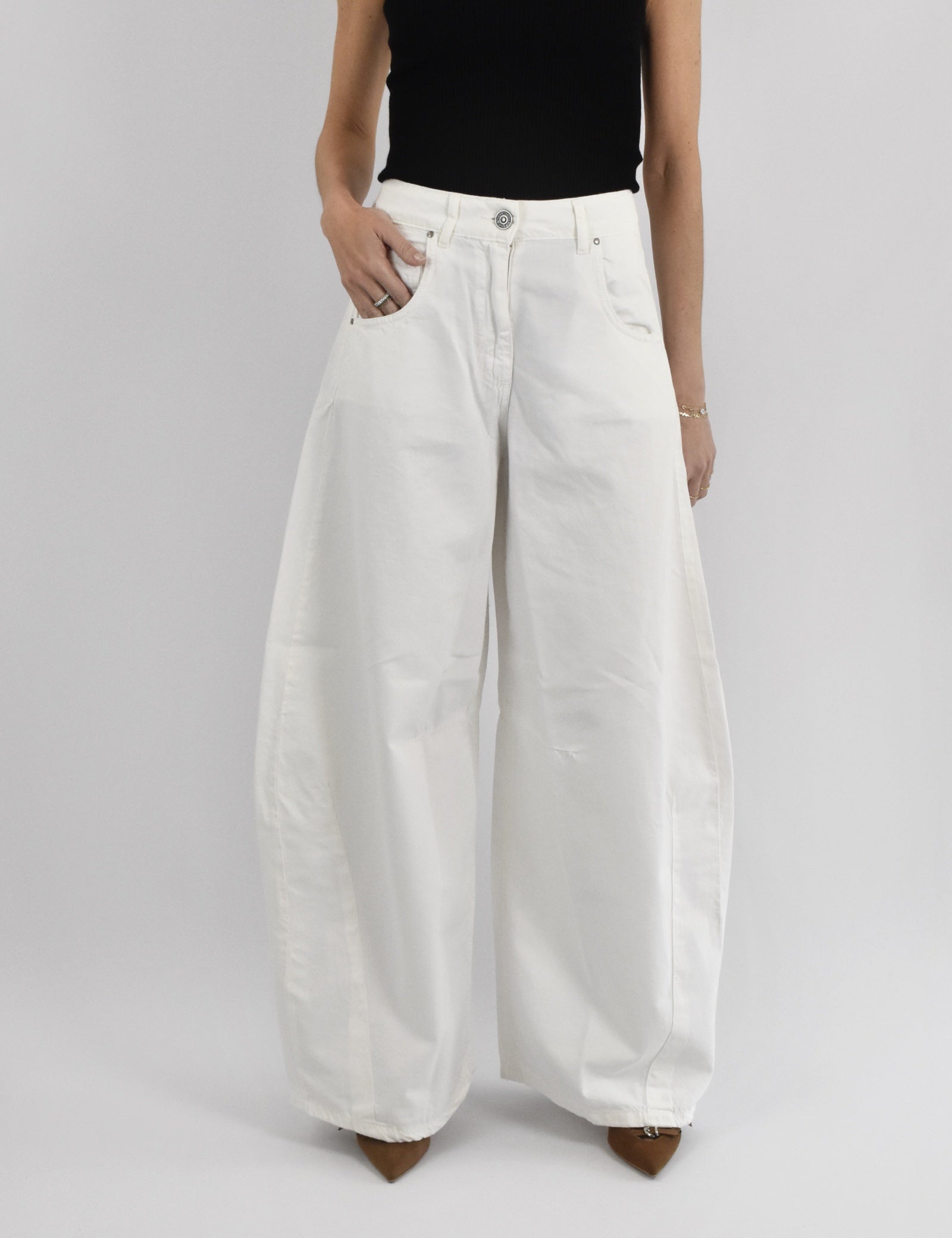 Pantalone IRIDE balloon cotone