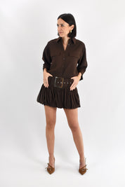 Minigonna maxi belt