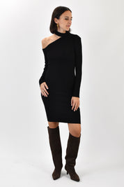 Abito in maglia cut-out