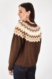 Maglia jaquard Fair Isle
