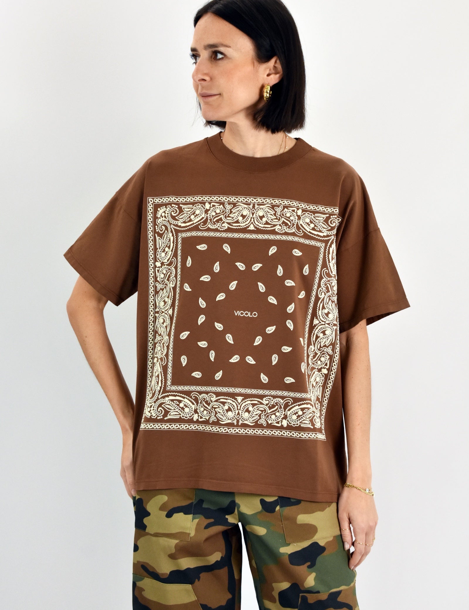 T-shirt stampa bandana