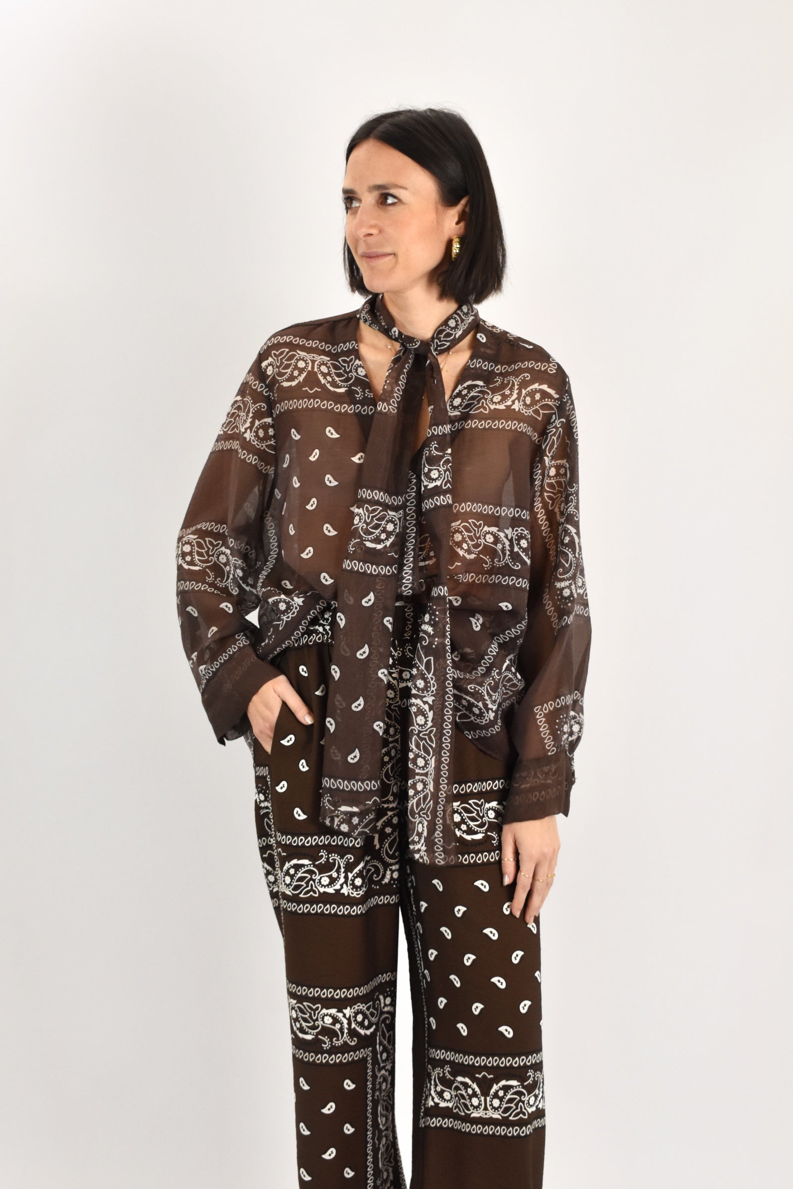 Camicia bandana cravatta