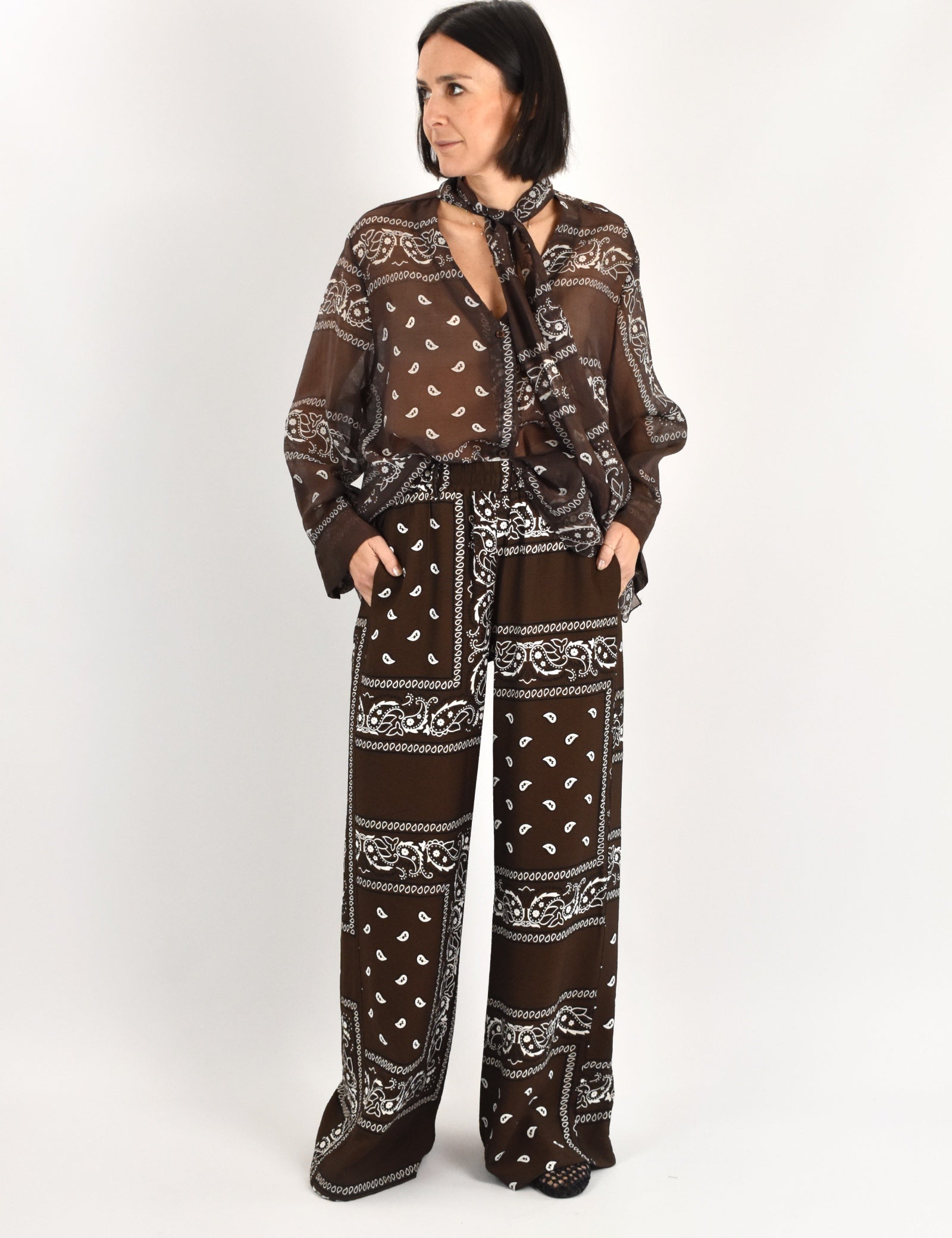 Camicia bandana cravatta