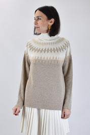 Maglia intarsio Fair Isle