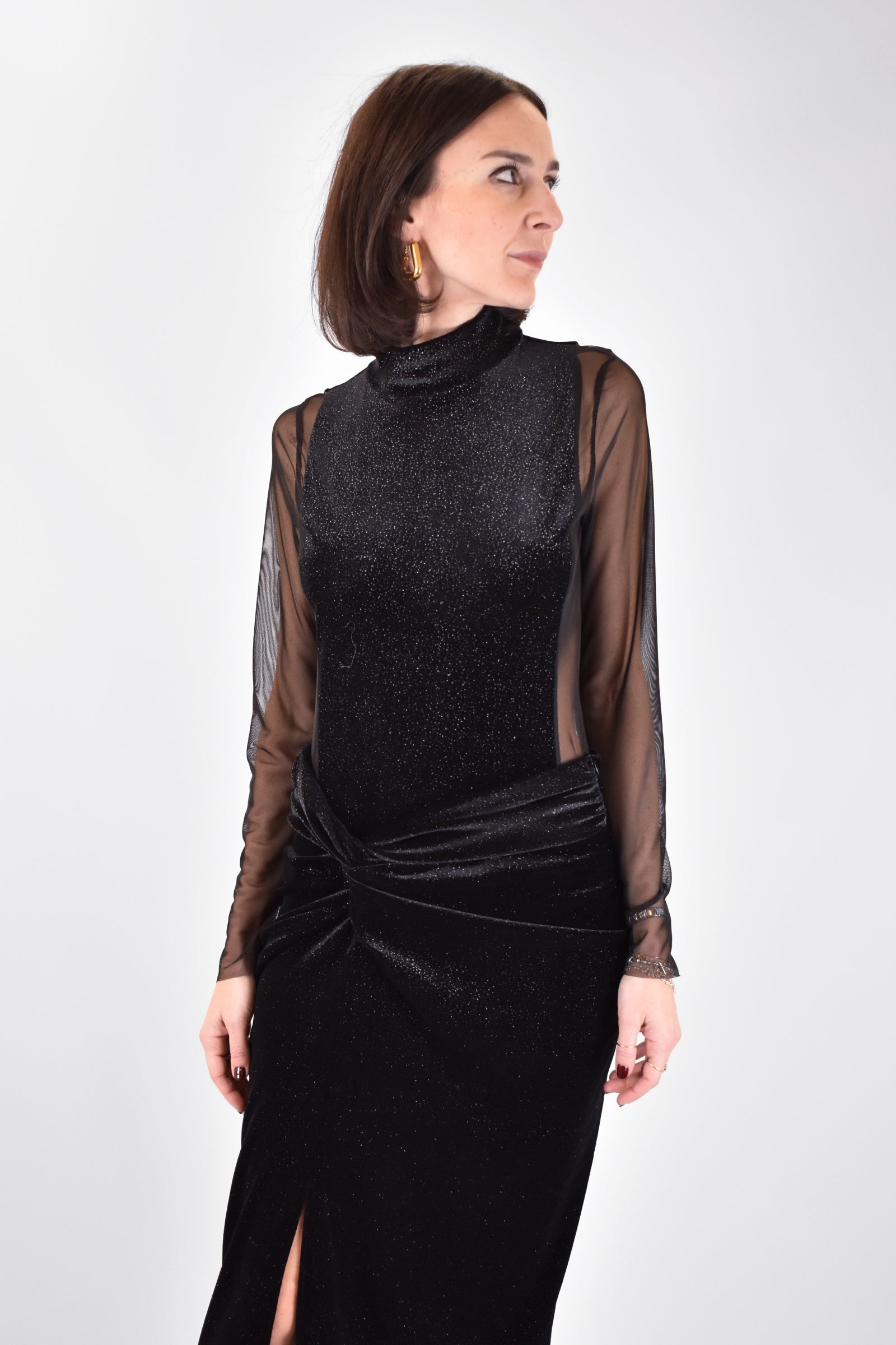 Body velluto e tulle