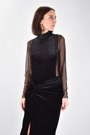 Body velluto e tulle