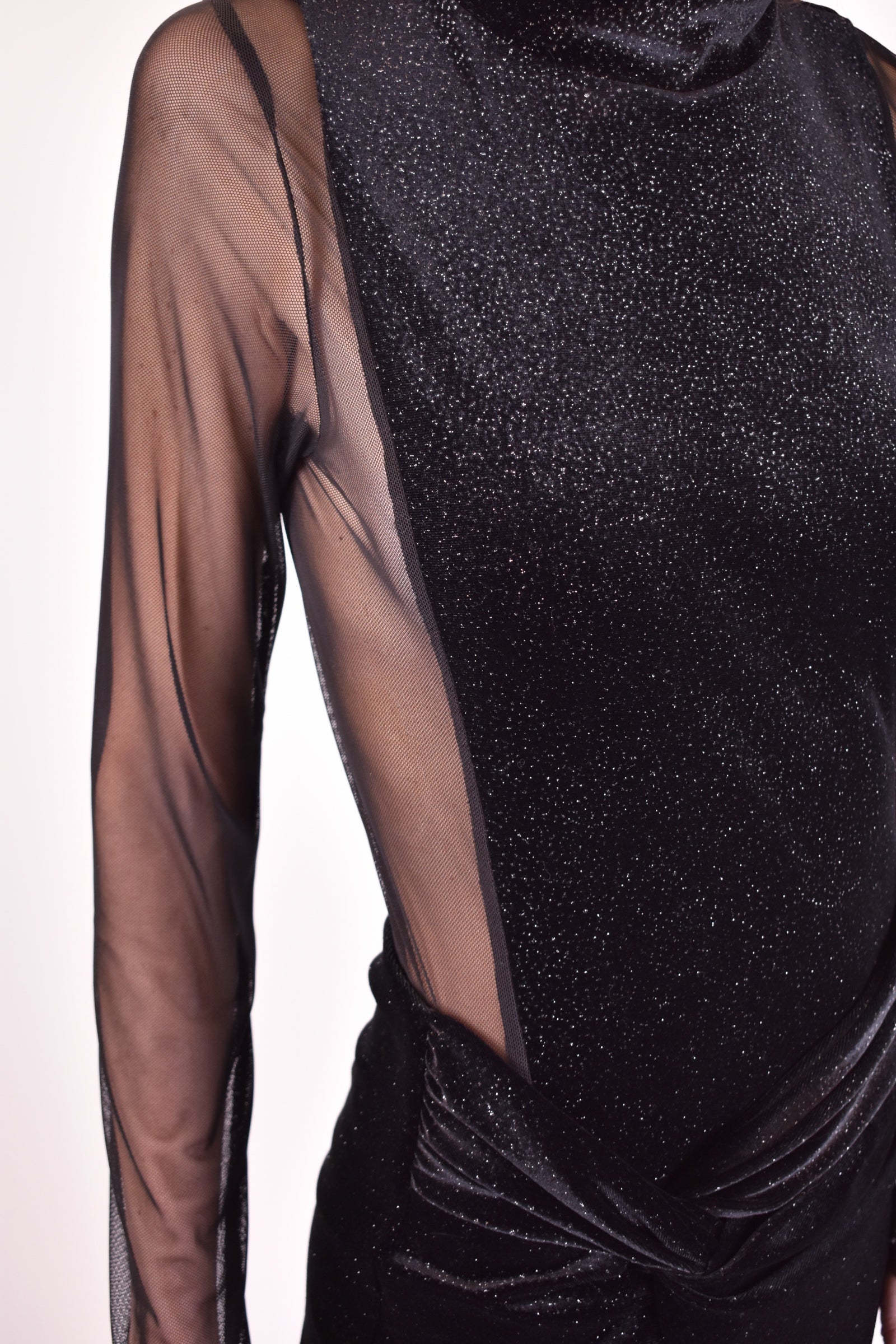 Body velluto e tulle