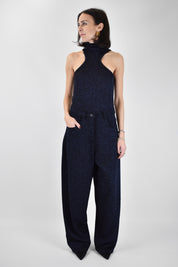 Pantalone balloon glitter