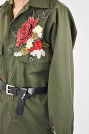 Camicia vintage ricamata