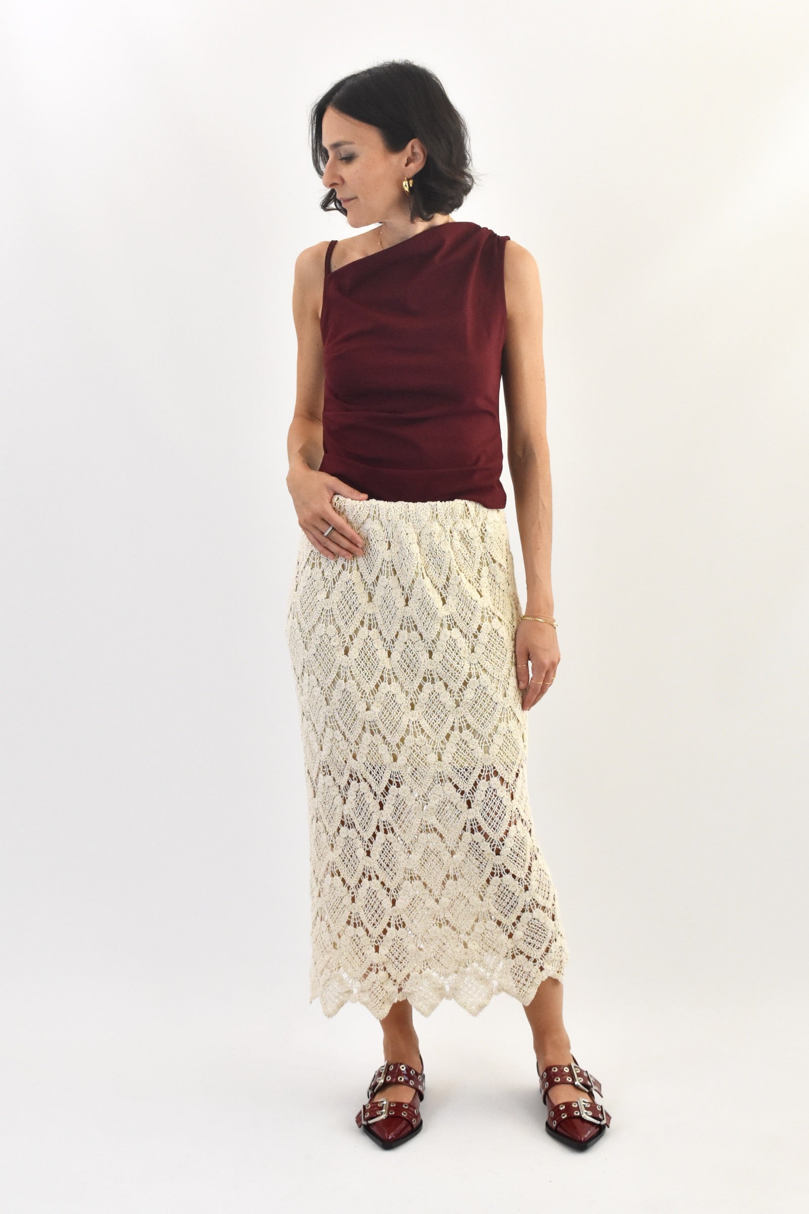 Gonna lunga crochet