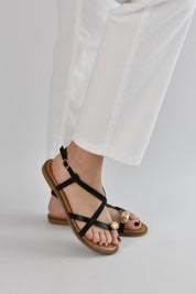 Sandalo basso ring toe