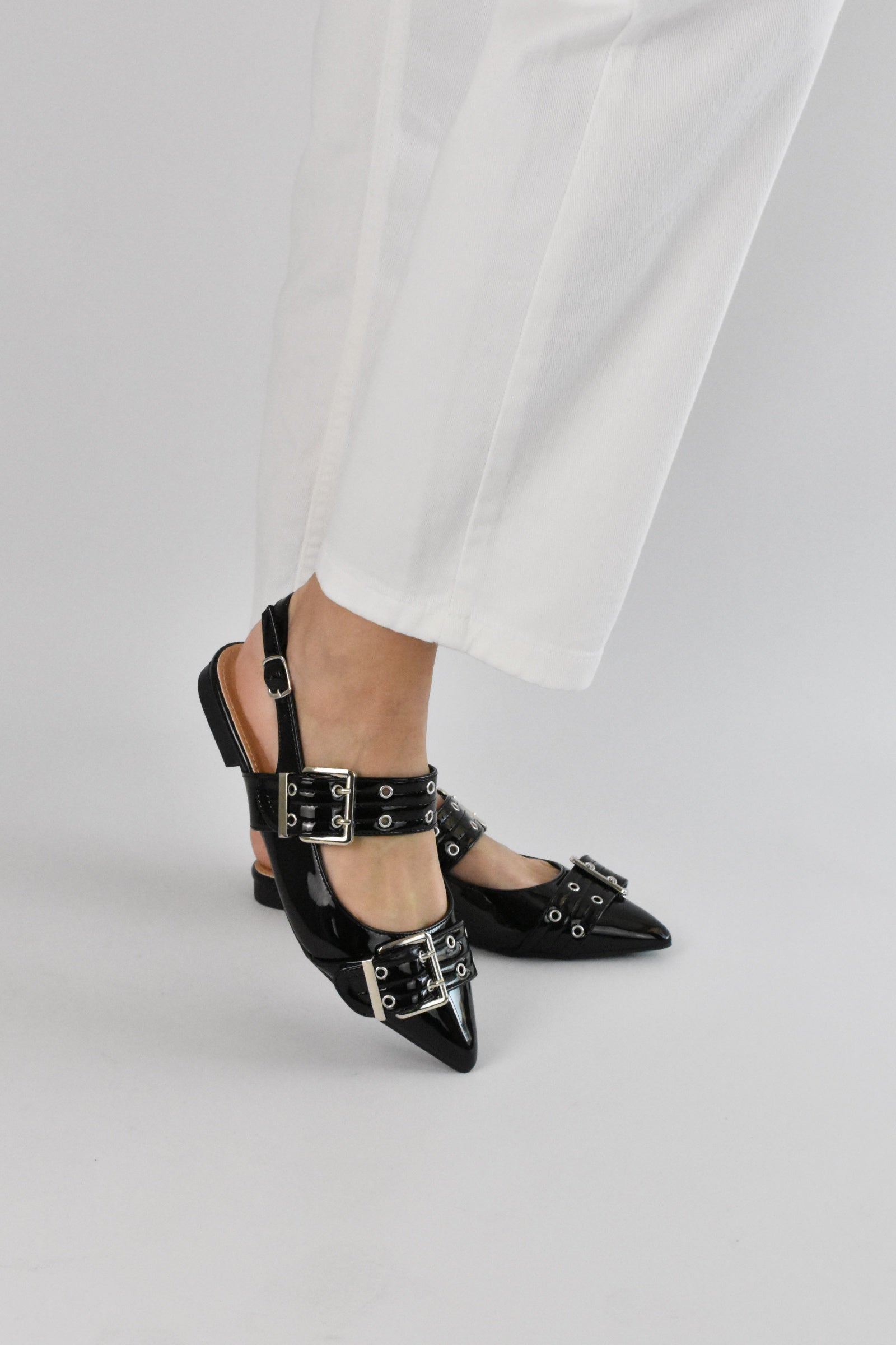 Ballerina slingback 2 fibbie